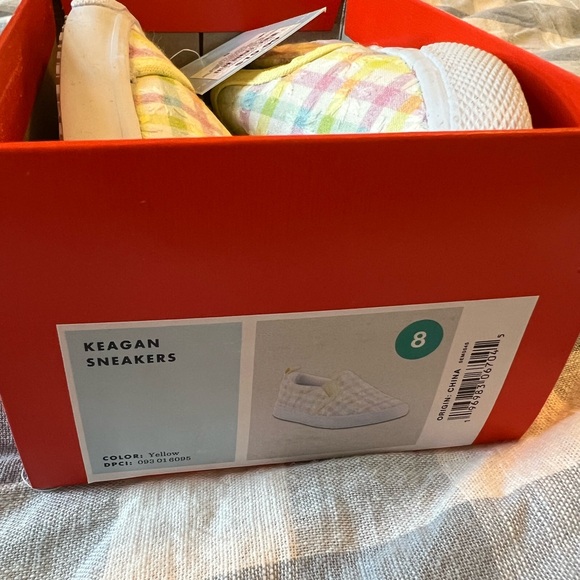 Plaid toddler sneakers - Picture 3 of 4